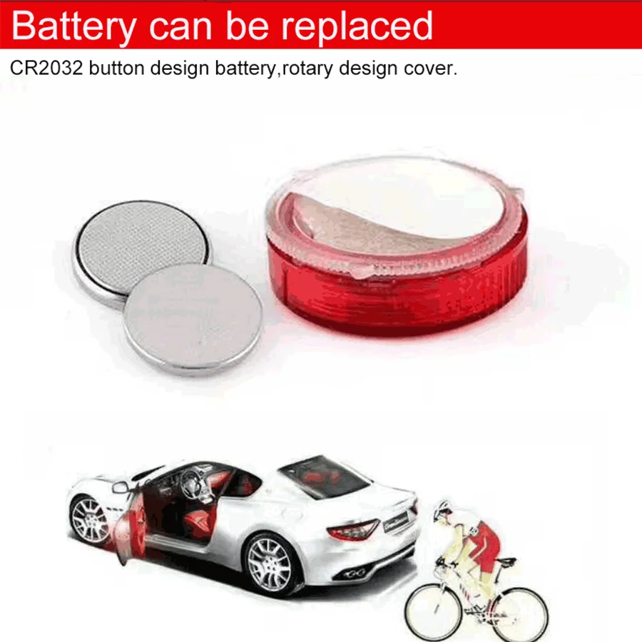 4x Car LED Door Strobe Warning Light For Audi A4 B6 A6