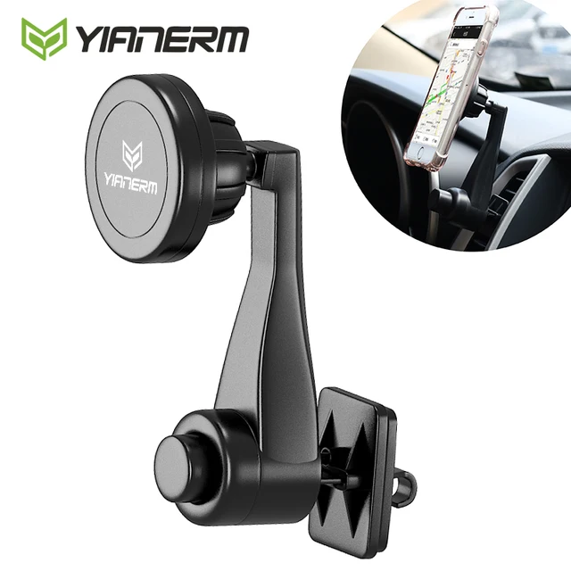 Yianerm Air Vent Car Mount Magnetic Phone Holder Swing