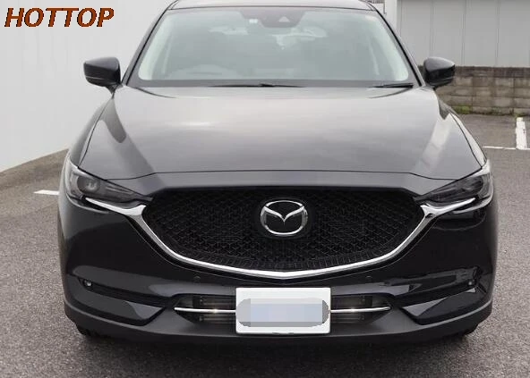 Для Mazda CX-5 CX5 CX-8 бампер решетка Планки защита кузова ABS хромированная решетка решетки вокруг панели капоты