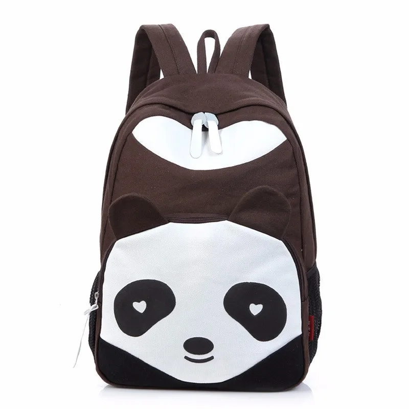 panda backpack brown