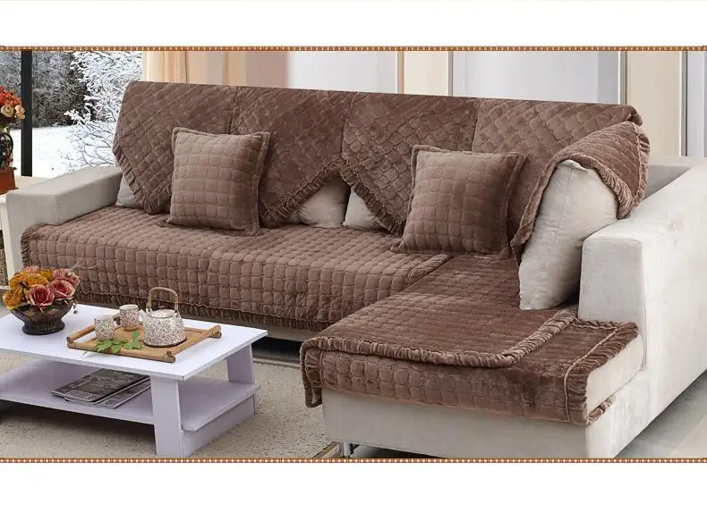 fabric sectional couch covers Luxury Slipcovers Sofa cushion autumn