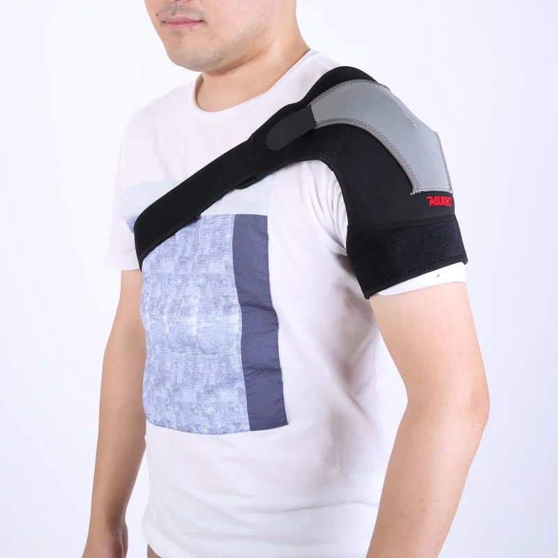 Поддерживающий ремень со спидообразным ремнем, вывих рана боль, артрит, регулируемый плечевой ремень, спортивная защита для спины - Цвет: Left shoulder