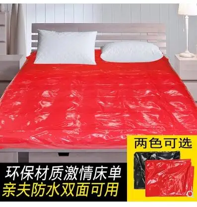 

2m*1.5m red waterproof bedsheets anti- oil massage mattress outdoor party sheets blanket disposable