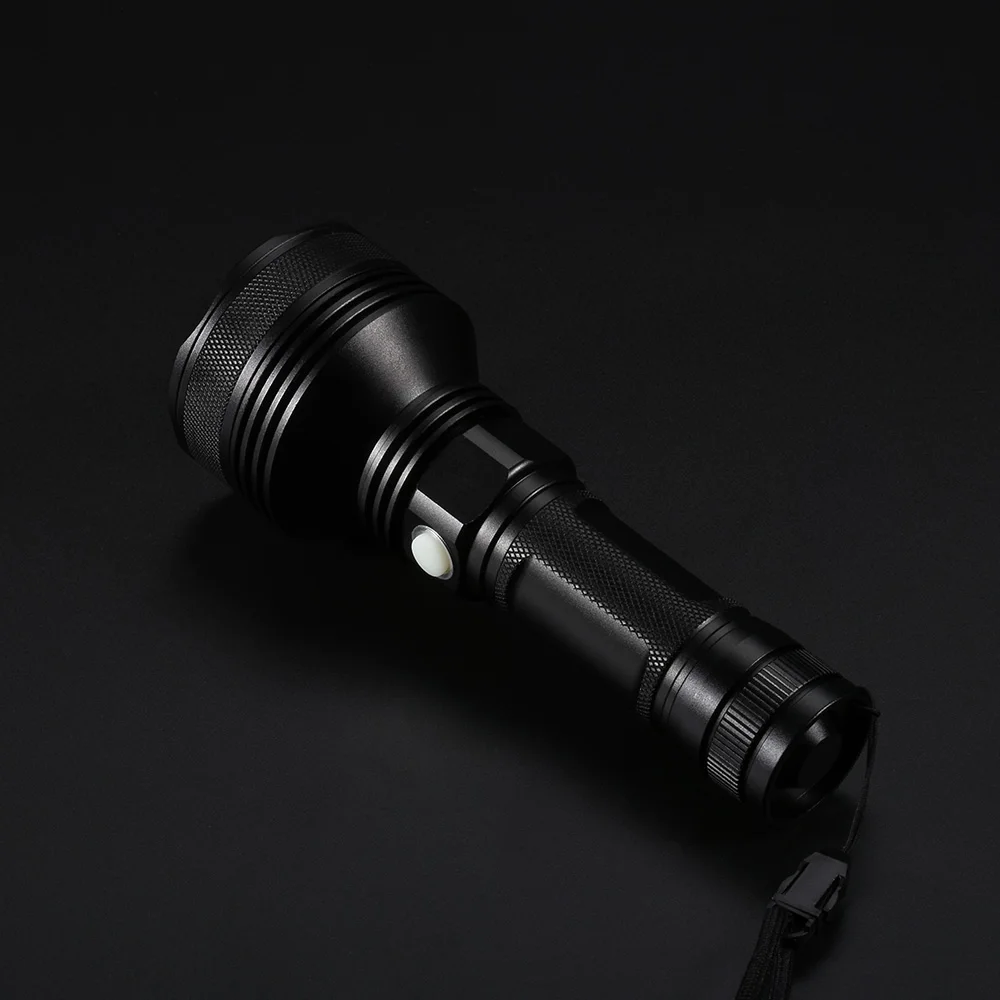 Coba светодиодный тактический фонарь P50, супер яркий, 3 режима, с зарядкой от usb, 26650 аккумулятор, водонепроницаемый фонарь для кемпинга