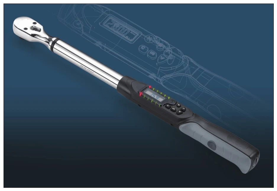 Digital torque wrench 0.3 2000Nm Adjustable Professional Electronic