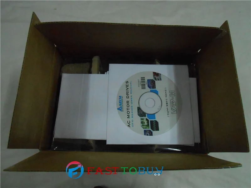 Delta Инвертор VFD привод переменной частоты VFD007M43B 3 фазы 380 в 0 75 кВт 1HP 1 ~ 400 Гц