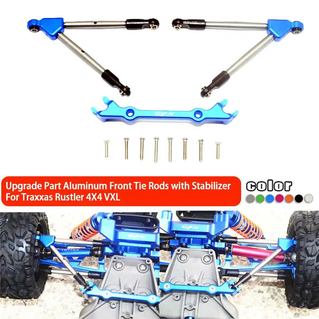 traxxas nitro rustler aluminum parts