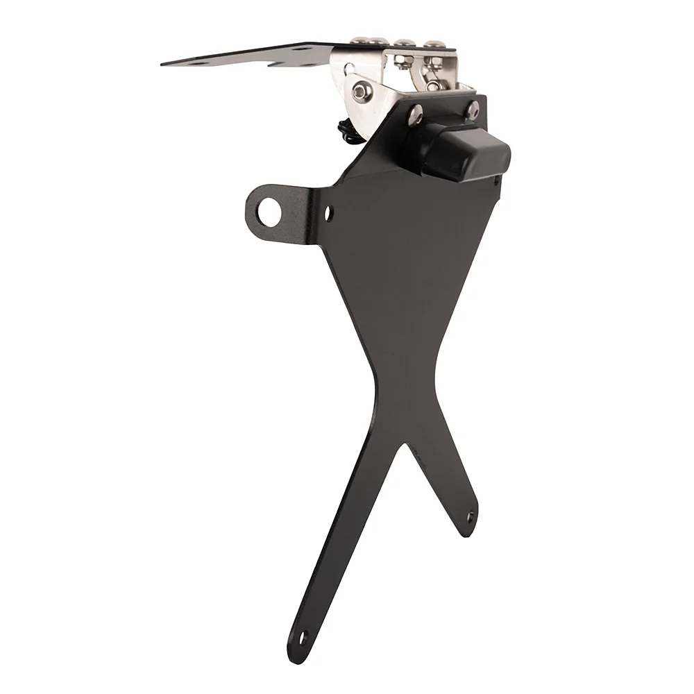 

Motorcycle Adjustable License Plate Bracket Number Frame Holder Tail Tidy with Light For Yamaha MT 09 2014-2016 2015