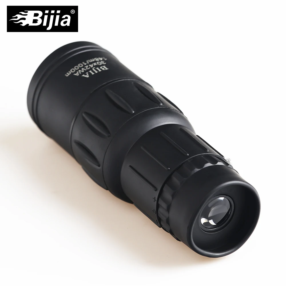 Bijia 30x42 высокомощный Монокуляр с двойным фокусом оптический Spyglass HD точечные