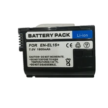 EN-EL15 lithium battery ENEL15 ENEL15 Camera Battery pack For Nikon D600 D610 D600E D800 D800E D810 D7000 D7100 D750