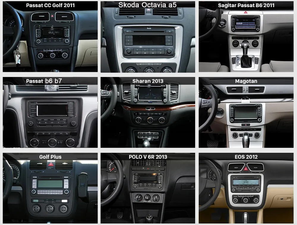 Flash Deal 2 Din 7 Inch Car DVD Player For VW Volkswagen Seat Polo Bora Golf Jetta Tiguan Leon Skoda with GPS Bluetooth Radio Free GPS MAP 5