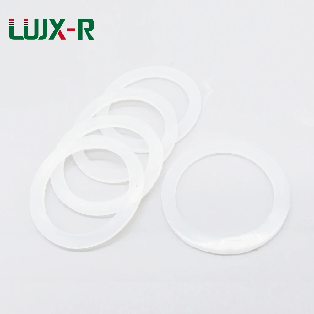 LUJX-R, 10 шт. уплотнительная плоская прокладка, белая силиконовая "O" кольцевая уплотнительная шайба, сильфонный впускной шланг 1/" 3/8" 1/" 3/4" " 1 4/1" 1 1/" 2"