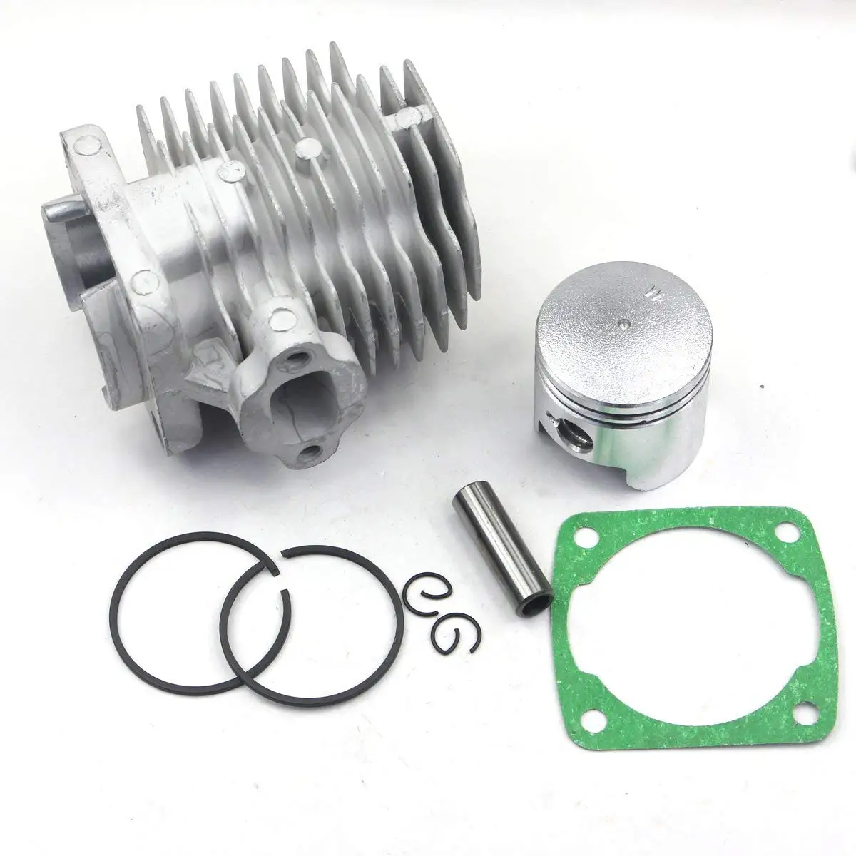 GOOFIT 40mm 40-5 Bore Complete Cylinder Kit with Piston for 2 Stroke 43cc 47cc Gas Scooter Pocket Bike Mini