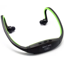 Cheap Sports Wireless Headphones Sports Headset Music MP3 Player Heaphone Micro SD TF Card FM radio Headset