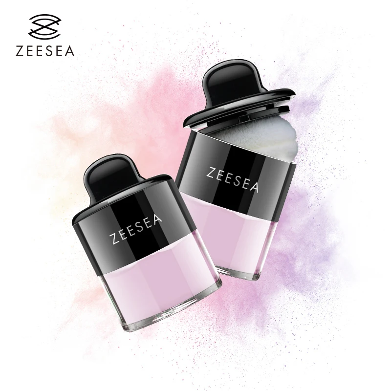 Cheap Offer for  ZEESEA Color Powder Loose Oil Control Concealer Set Makeup Honey Powder Repair Capacity Female Foun