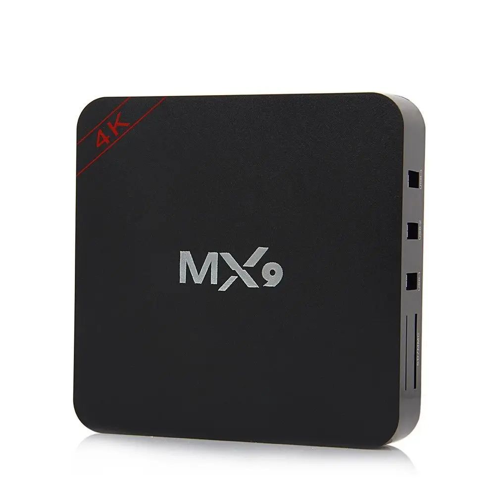 

10pcs/lot dhl free MX9 1G/8G ALLWINNER H3 Quad Core Android 7.1 TV Box