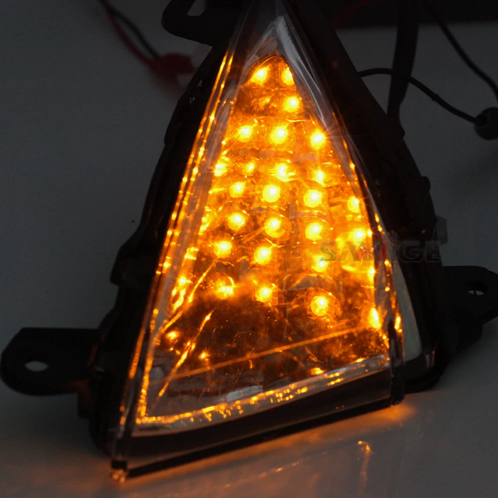LED Turn Signal Indicator Light For KAWASAKI Z750 Z1000 ZX-10R ZX-6R NINJA 650R (6)