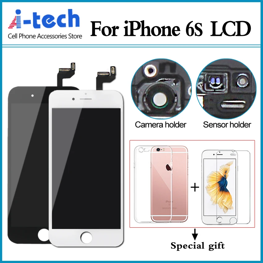 imágenes para Genuino aaa + + 5 unids/lote para iphone 6s estrenar pantalla lcd con reemplazo de la pantalla táctil 3d fuerza envío gratis imágenes para Genuino aaa + + 5 unids/lote para iphone 6s estrenar pantalla lcd con reemplazo de la pantalla táctil 3d fuerza envío gratis