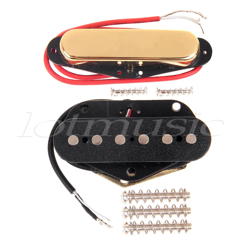 

set of 2 Single Coil Guitar Pickup Neck and Bridge Pickup For Fender Tele replacement