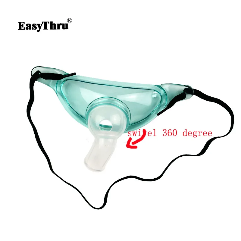 

EasyThru 1pcs Disposable 360-degree adjustable oxygen mask First-aid breathing mask Medical and outdoor essentials