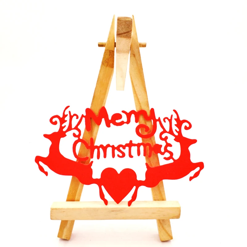 DUOFEN 2018 Новый merry Рождество девушка металлический трафарет для DIY Скрапбукинг