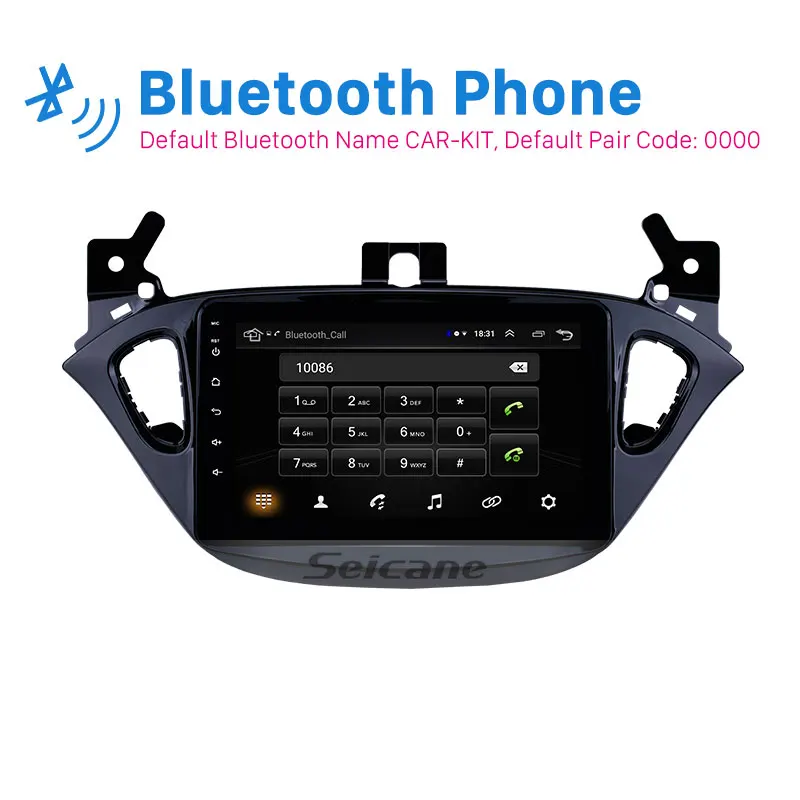 

Seicane GPS Radio Android 8.1 HD 2Din 8" Car Stereo For Opel Corsa 2015-2019 / Opel Adam 2013-2016 Head Unit SWC Rear Camera DVR