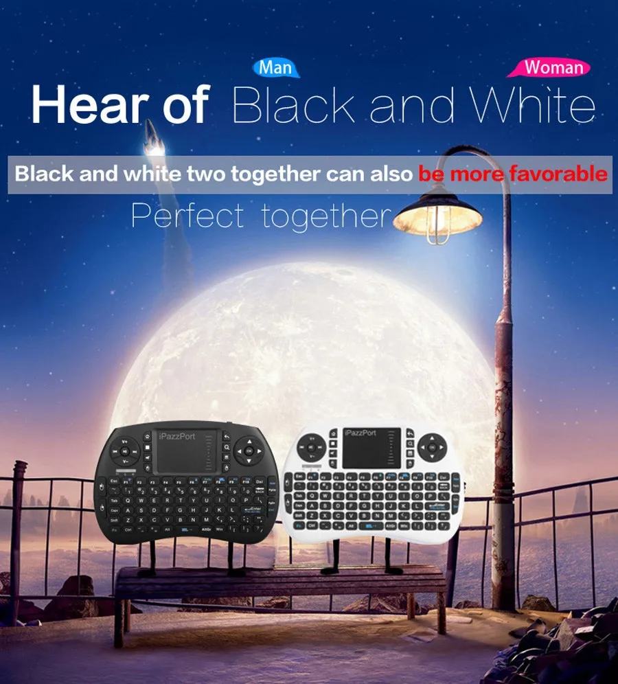 Wireless Keyboard With Backlight 