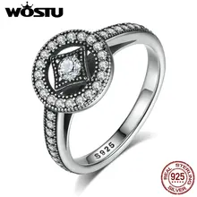 Nueva Llegada 100% Anillo de Plata de Ley 925 Encanto de Época Para Las Mujeres Compatible Con El Original de Lujo Fine Jewelry Anillo WST