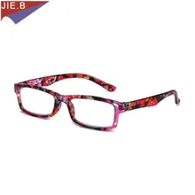 Высокое качество модные женские квадратные очки для чтения женские мужские очки прозрачные линзы с диоптриями очки