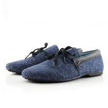 Hot Sale Men Shoes Spring Summer Breathable Fashion Weaving Woven Men Casual Flat Shoes Lace-up Loafers Comfortable Mocassins