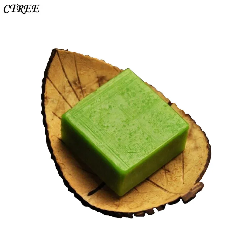 

CTREE 1PC Creative Handmade Natural Wooden Bathroom Soap Dish Box Container Kitchen Tub Sponge Storage Cup Rack Soap Holder C51