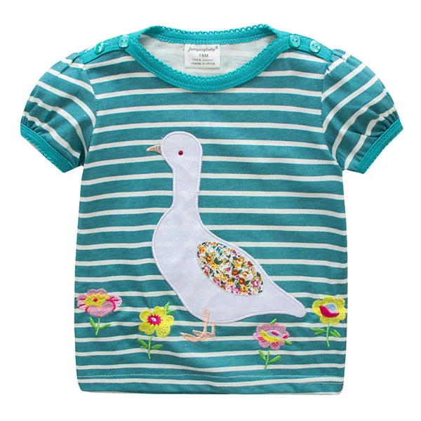 Футболка для девочек летние топы с динозавром детская одежда roupas infantis menina vetement enfant fille - Цвет: T7268 costume