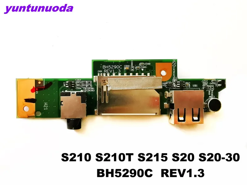 Original for lenovo laptop S210 S210T S215 S20 S20-30 usb board  audio board BH5290C  REV1.3 tested good free shipping