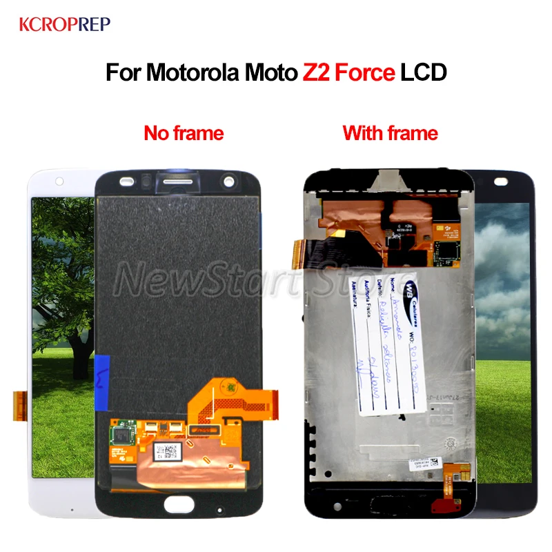 

For Motorola Moto Z2 Force LCD Display Touch Screen Digitizer Assembly 5.5" 100% New For Moto Z2 Force lcd Replacement Accessory