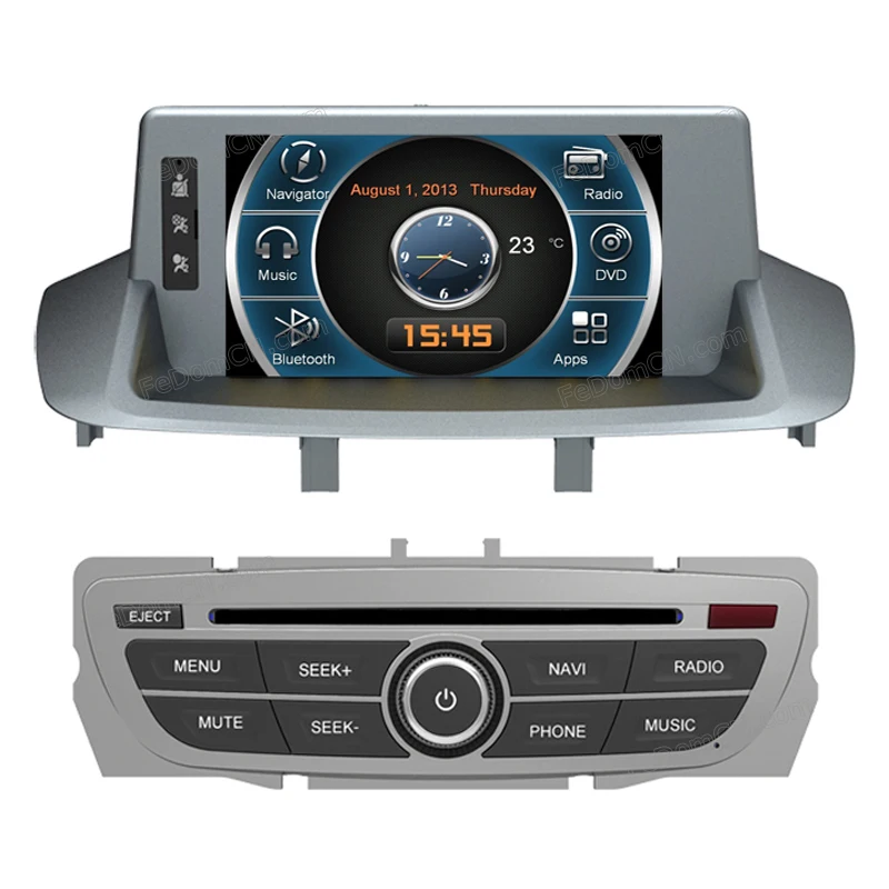 

Roadrover In dash multimedia gps navigation Car Audio DVD player with MP3player Bluetooth handfree for Renault fluence
