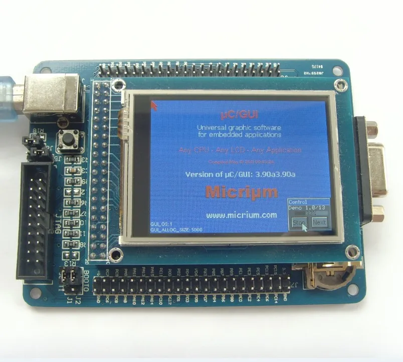 1 шт. ARM Cortex-M3 STM32F103VET6 STM32 макетная плата+ 2.4TFT сенсорный экран