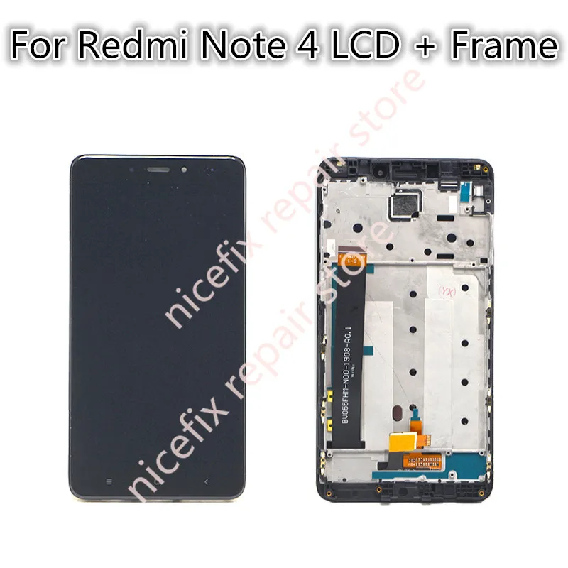 imágenes para Oro negro Blanco Para Xiaomi Redmi Nota 4 Pantalla LCD y Pantalla táctil Con Marco de 5.5 Pulgadas Probado Xiaomi Redmi Nota 4 + Herramientas imágenes para Oro negro Blanco Para Xiaomi Redmi Nota 4 Pantalla LCD y Pantalla táctil Con Marco de 5.5 Pulgadas Probado Xiaomi Redmi Nota 4 + Herramientas