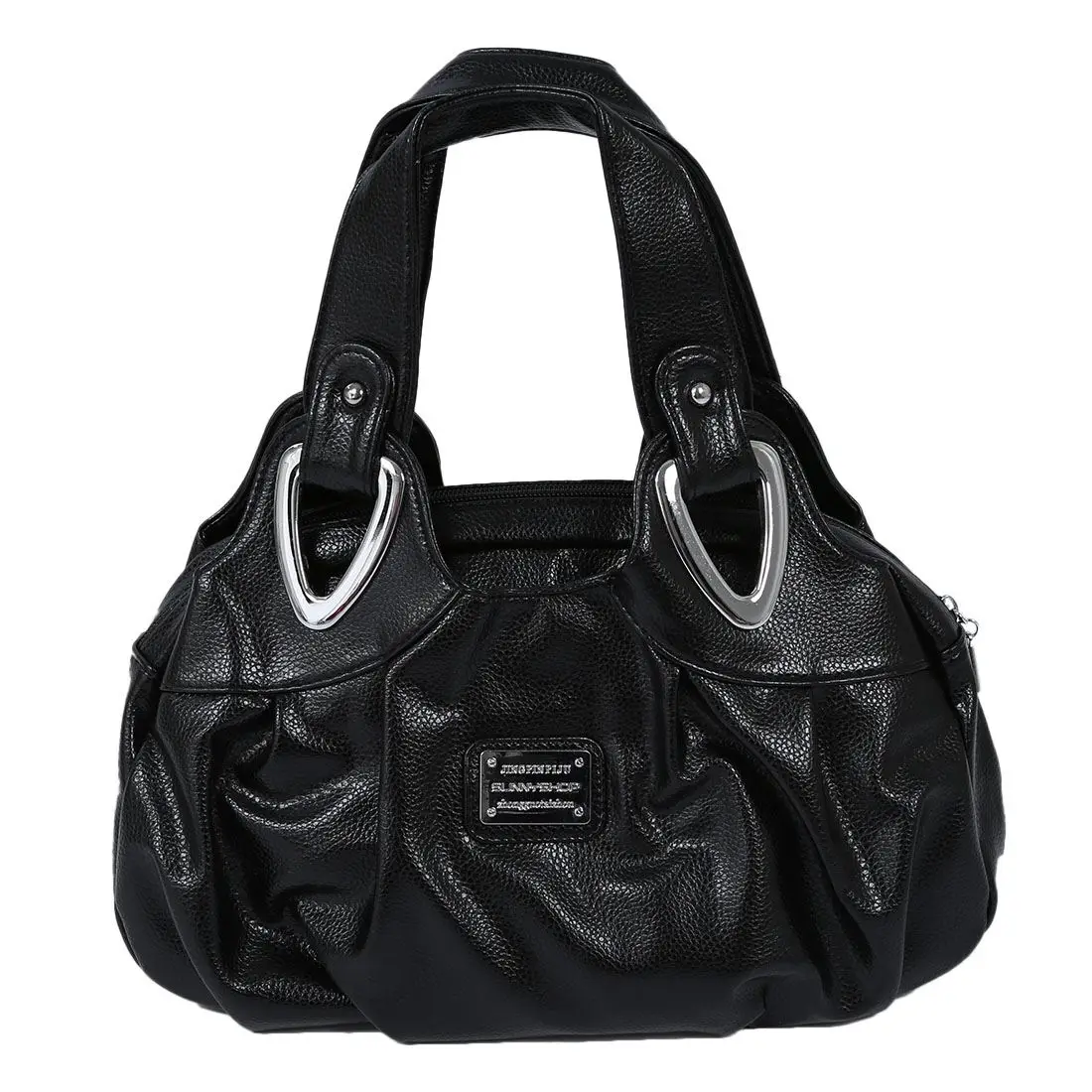 Fashion handbag Women PU leather Bag Tote Bag Handbags Satchel -Matte Black Fashion handbag Women PU leather Bag Tote Bag Handbags Satchel -Matte Black