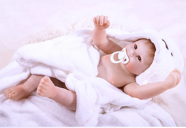 20 дюймов Boneca bebes кукла новорождённого полного тела силиконовые виниловые куклы Reborn Младенцы 50 см реалистичные куклы для новорожденных детские подарки на день