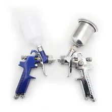 HILDA пистолет для ремонта мебели автомобиля 0,8 мм сопло H-2000 Профессиональный HVLP распылитель мини пневматические краскопульты Аэрограф 2 типа