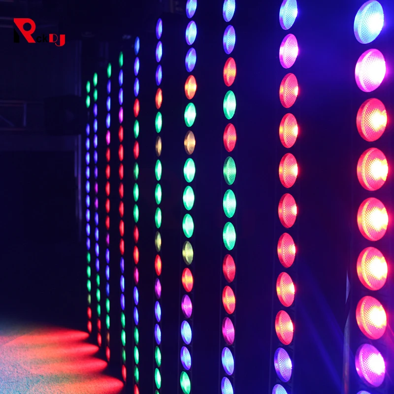 1 шт. 18x10 Вт RGBW 4в1 настенная Шайба Dj светильник с индивидуальным управлением