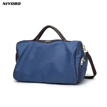 NIYOBO Повседневная Женская водонепроницаемая нейлоновая сумка, модная женская сумка через плечо, большая Вместительная дорожная сумка, мужская сумка для багажа