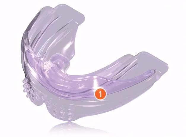 Myobrace для взрослых A2 Ортодонтические зубы тренер appliance/mrc ортодонтическими аппаратами A2/mrc зубы тренер A2 передней Скученности