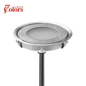 

Stainless Steel 0.5W 12V Recessed LED Deck Lights SMD3350 LED IP67 Underground Light LED Indoor Floors Lamp for stairs