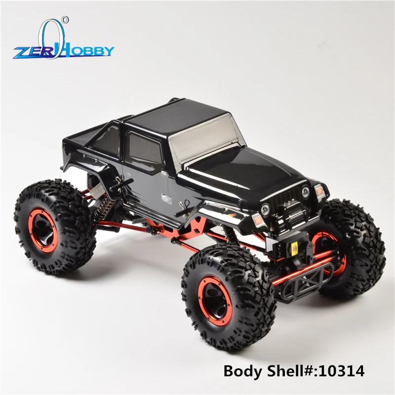 HSP альпинист 4X4 RC автомобиль Рок Гусеничный 1/10 Электрический 4WD внедорожный гусеничный четыре колеса рулевого управления 94180T2 с 7,2 в 3000 мАч батарея