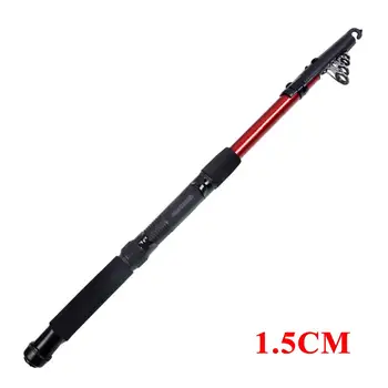 

1.5m Fishing Rod Telescopic Spinning Portable Fishing Pole Freshwater Catch Fish Professional Tackle Sea Hand Rod