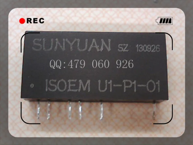 

[ZOB] Isolation amplifier ISOEM U1-P1-O1 magnetoelectric isolated 0-5V 4-20mA converter. --2PCS/LOT