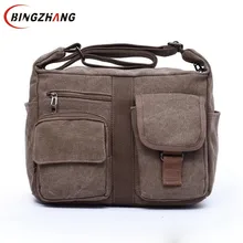 2017 nouvelle toile sac à main hommes oblique satchel hommes messenger sac d’épaule sac bandoulière sacs mode L4-3025