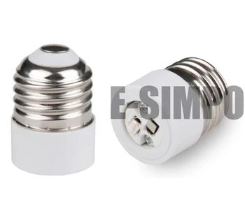 

10pcs/lot E27 to MR16 lamp base adapter, allow you install MR16/Gu5.3 lamp into E27 socket, CE Rohs