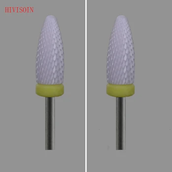 

2 Pcs/Lot Pink Ceramic Nail Drill Bit - Flame Bit - XF (2044.060)